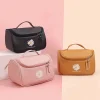 New waterproof and moisture-proof large-capacity portable hand-held curved bag, makeup bag, bathroom makeup storage and organization bag, storage bag Specification image